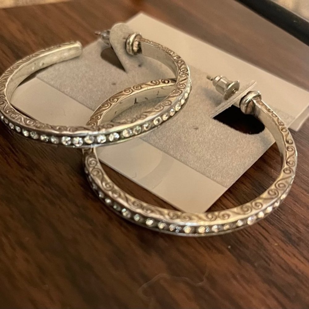 Brighton Hoop Earrings - 9004 - Picture 2 of 2